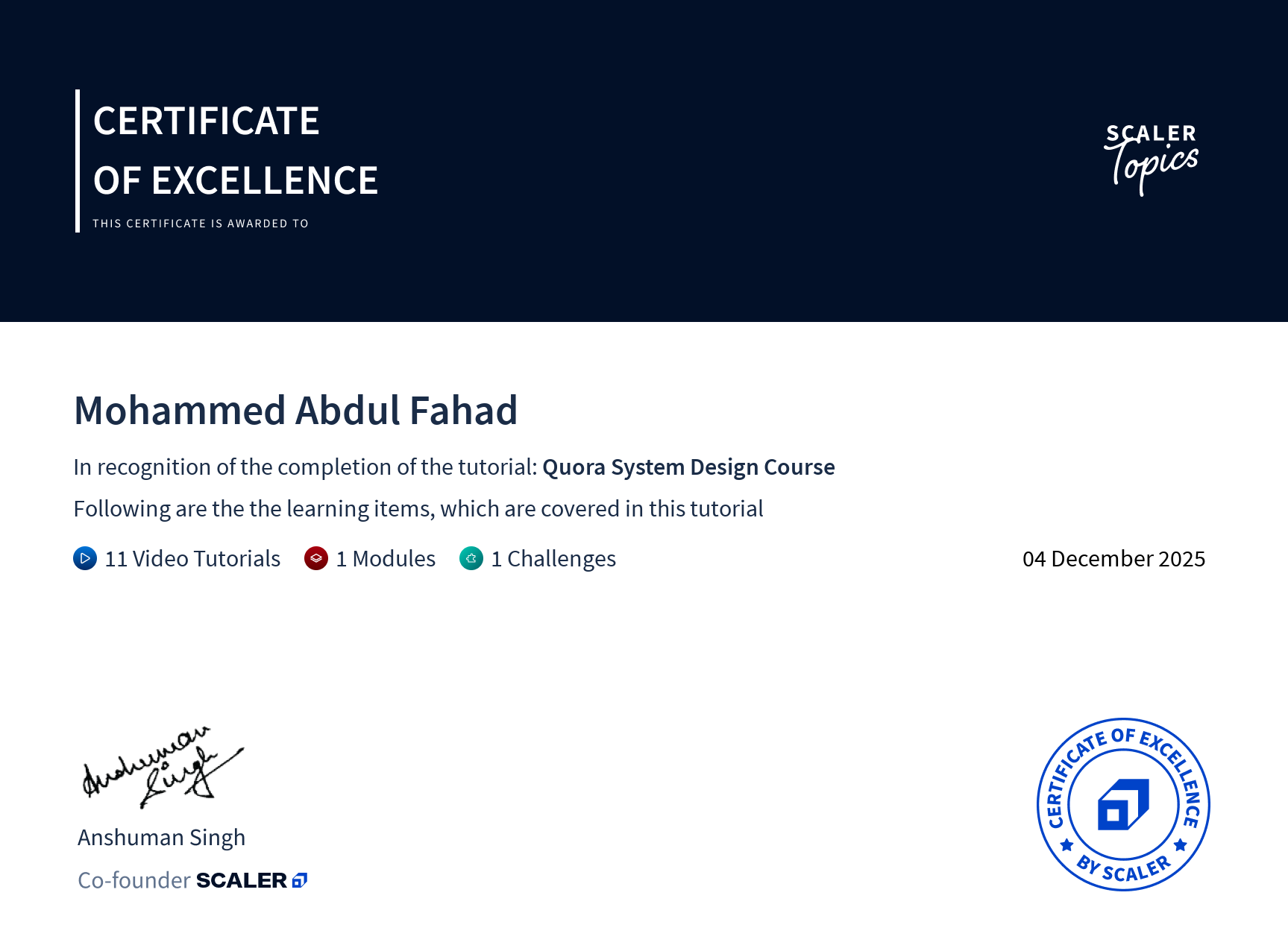 DevOps Certificate